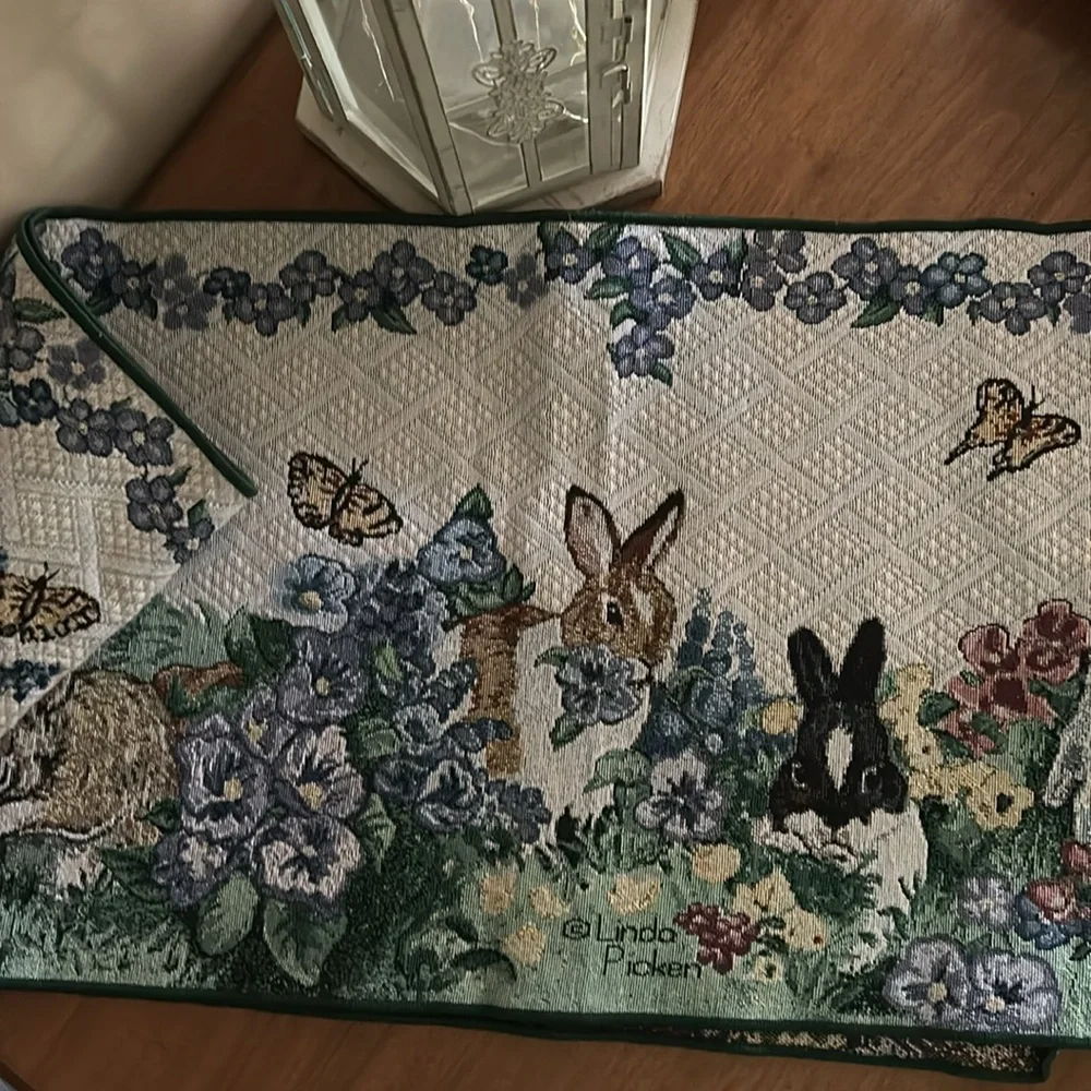 Easter table runner